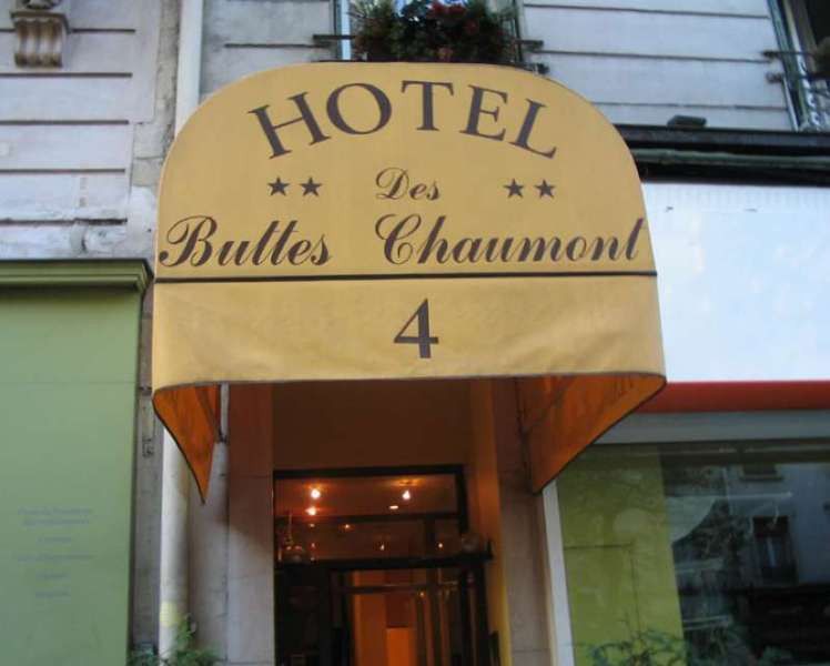 Hotel Des Buttes Chaumont Paris Exterior photo