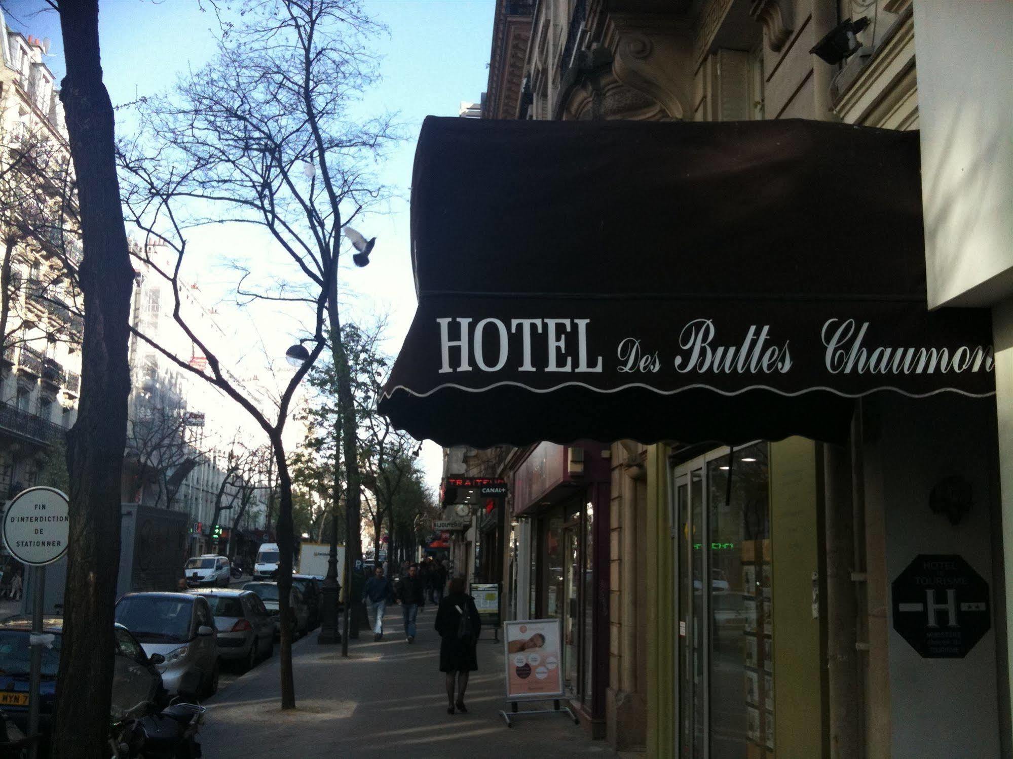 Hotel Des Buttes Chaumont Paris Exterior photo